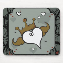 Winged Heart Mousepad