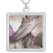 Winged Pegasus  Necklace