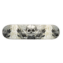 Winged Skull Skateboard