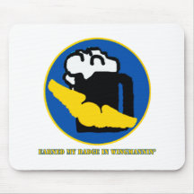 Wingman Merit Badge Mouse Mats