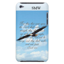 Wings as Eagles, Isaiah 40:31 Christian Bible Barely There iPod Covers