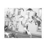 Wings Flutter - Canvas Canvas Prints