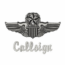 Wings on Golf Polo W/F-15 FU and Call Sign