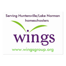 WINGS Promo Card Business Card Template