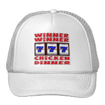 WINNER WINNER CHICKEN DINNER MESH HAT
