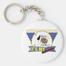 Winning Hand 21st Birthday Gifts Keychain