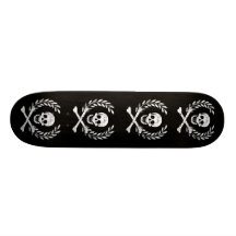 Winning Skull Custom Skate Board