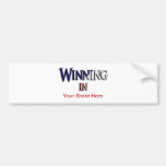 "WINNING" State by State Support Bumper Stickers