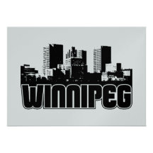 Winnipeg Skyline Invitations