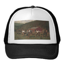Winslow Homer Snap The Whip Trucker Hats