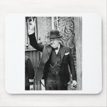 Winston Churchill Mouse Mat