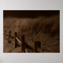 Winter At The Shore Poster