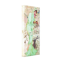 Winter Goddess Gallery Wrapped Canvas