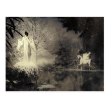 Winter Goddess Post Card