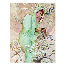Winter Goddess Post Cards