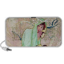 Winter Goddess Travelling Speakers
