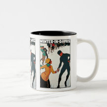 Winter in Davos Coffee Mugs