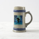 Winter Landscape and Freestyle Skier Mug