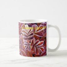 Winter Leaves, Winter Leaves, SEASONS CHANGE, F... Coffee Mug