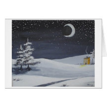 Winter Moonshadows Cards
