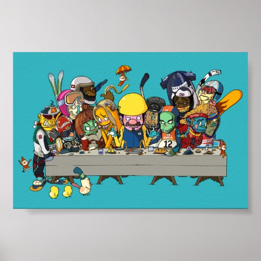 Winter Olympic Poster