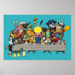 Winter Olympic ver.the Last Supper Poster