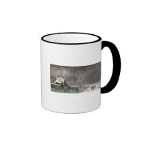 Winter Scene mugs