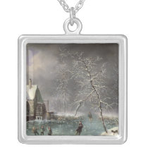 Winter Scene necklaces
