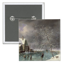 Winter Scene buttons