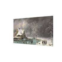 Winter Scene canvas prints