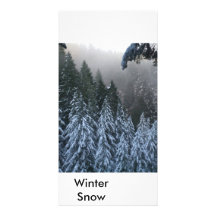 Winter Snow Picture Card