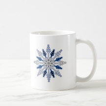 Winter Snowflake Mug