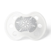 Winter Snowflake pacifier pacifiers
