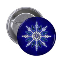 Winter Snowflake Pin