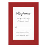 Winter Snowflake  RSVP Personalized Announcement