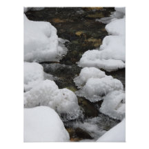 Winter Stream Large print Photograph