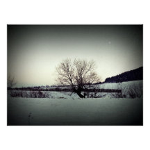 Winter tree custom invites