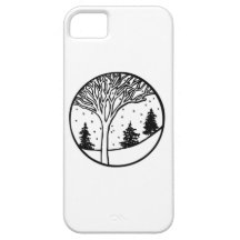 Winter Weather Snow Scene iPhone 5 Cover