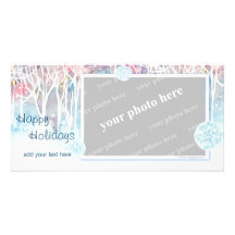 Winter Wonderland Customized Photo Card