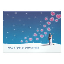 Winter Wonderland Reception Card