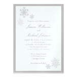 Winter Wonderland Wedding Custom Announcement