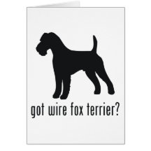 Wire Fox Terrier Greeting Card
