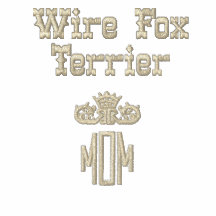 Wire Fox Terrier Mum Gifts Embroidered Polo Shirts