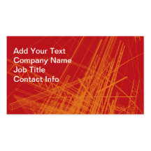 Wire Frame Structures Business Card Template