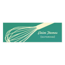 Wire Whisk Catering Card Business Card