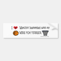 WIREFOXTERRIER BUMPER STICKER