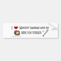 WIREFOXTERRIER BUMPER STICKER