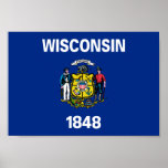 Wisconsin Flag Posters