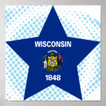 Wisconsin Star Poster