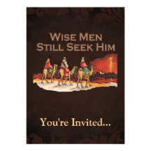 Wise Men Still Seek Him, Christmas Custom Announcement